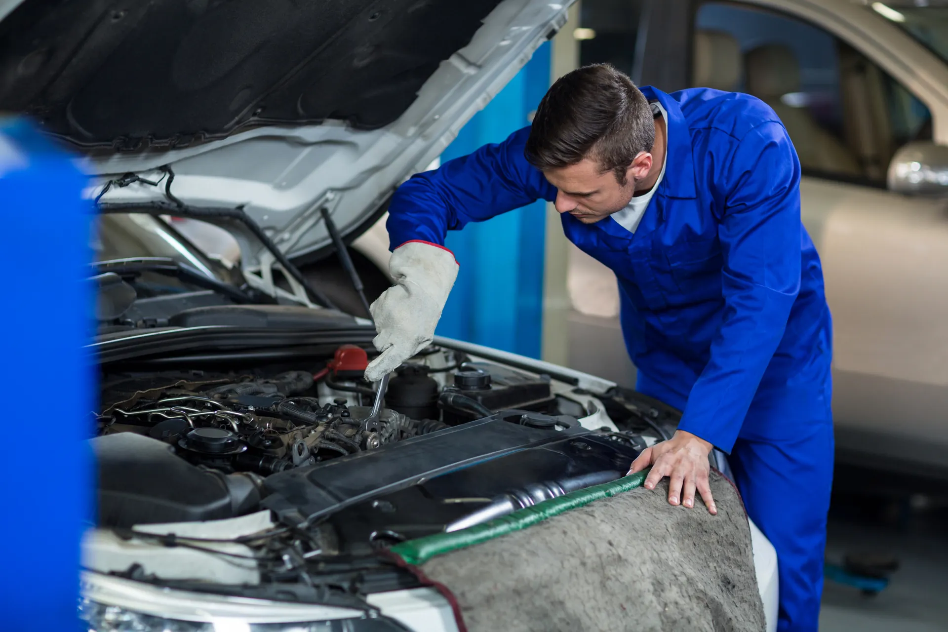 Car inspection workshop