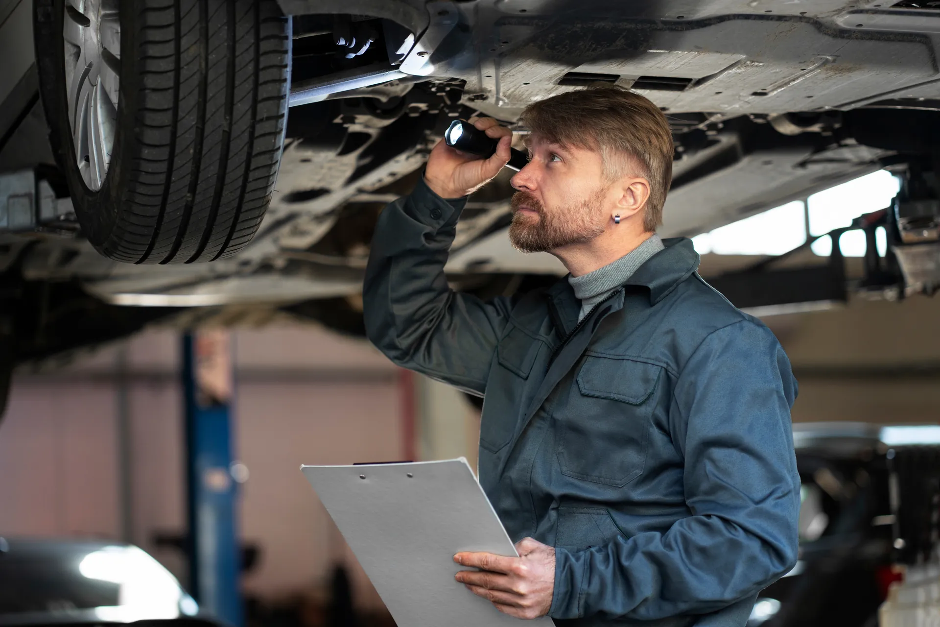 Professional MOT inspection